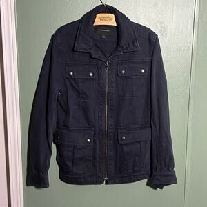 Banana Republic Utility Jacket Dark Blue Small